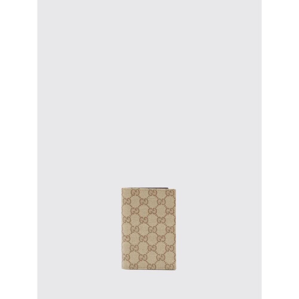 Gucci Men Gg Supreme Monogram Bifold Card Holder Gucci